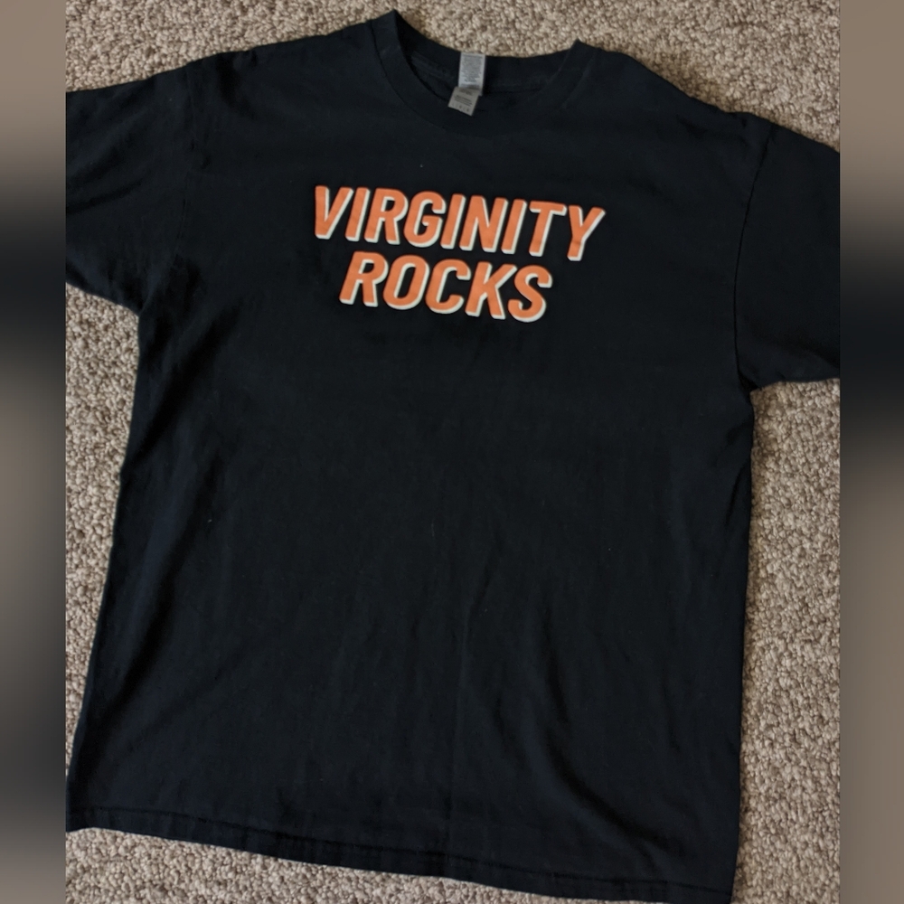 Virginity Rocks Danny Duncan Graphic Tee Size Large‎